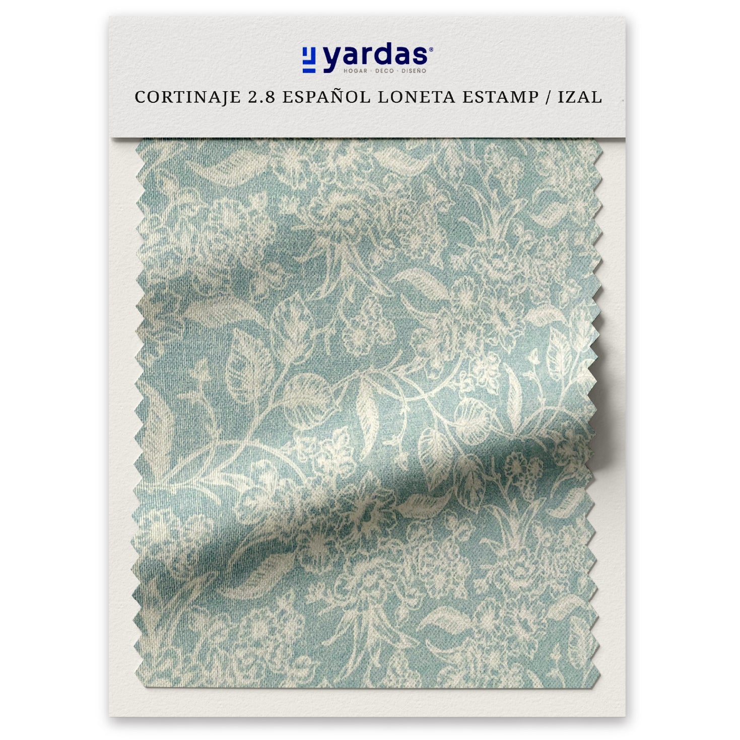 CORTINAJE 2.8 ESPAÑOL LONETA ESTAMPADA / IZAL 601