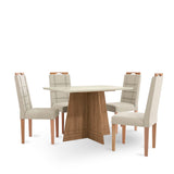 Comedor Roma Rectangular con 4 Sillas