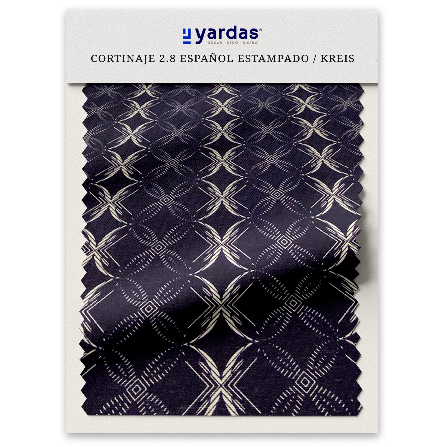 CORTINAJE 2.8 ESPAÑOL ESTAMPADO / KREIS C601