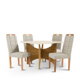 Comedor Bari Cuadrado con 4 Sillas